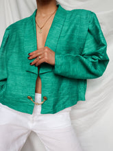 Load image into Gallery viewer, &quot;Turquoise&quot; linen vest
