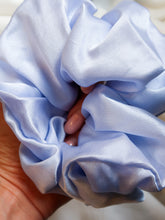 Load image into Gallery viewer, &quot;Azul&quot; silk scrunchie
