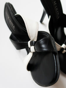 SAN MARINA leather mules