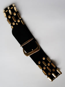 "Dahlia" leather belt