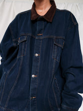 Load image into Gallery viewer, &quot;Teddy&quot; denim jacket
