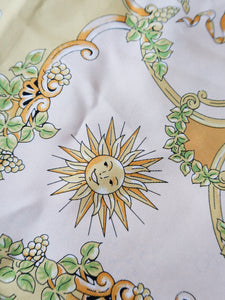 "Amalfi" silk scarf