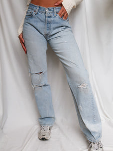 501 LEVI'S ripped jeans