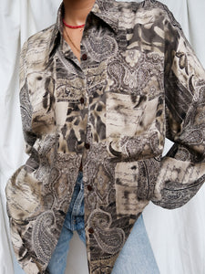 “Selma” silk shirt
