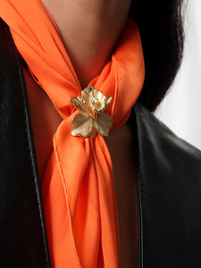 "Orchid" scarf ring