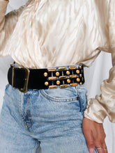 Load image into Gallery viewer, &quot;Dahlia&quot; leather belt
