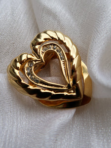 "Soulmates" scarf ring