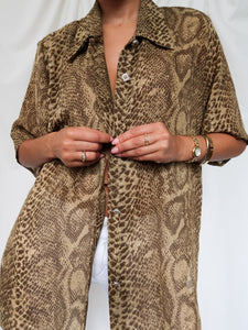 "Amazonia" printed shirt