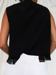 "Eva" black top