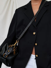 Load image into Gallery viewer, &quot;Black&quot; vintage blazer
