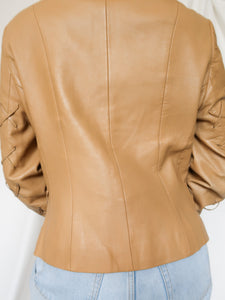 "Dulce" leather jacket