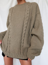 Load image into Gallery viewer, &quot;Olive&quot; knitted jumper
