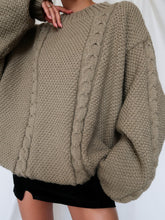 Load image into Gallery viewer, &quot;Olive&quot; knitted jumper
