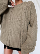 Load image into Gallery viewer, &quot;Olive&quot; knitted jumper
