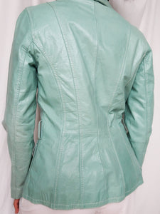 70' leather vest