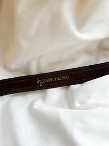 "Rym" leather belt