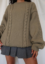 Load image into Gallery viewer, &quot;Olive&quot; knitted jumper
