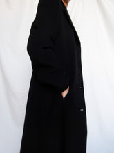 Load image into Gallery viewer, &quot;Milan&quot; black coat
