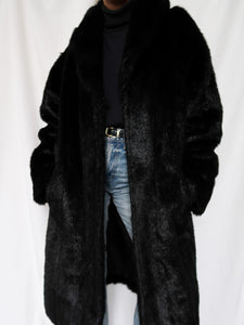 "Anastasia" fake fur coat