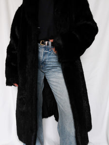 "Anastasia" fake fur coat