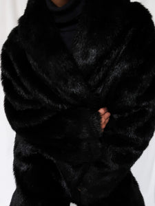 "Anastasia" fake fur coat