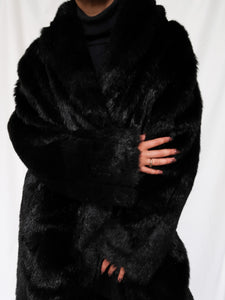 "Anastasia" fake fur coat