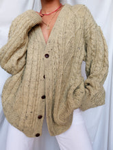 Load image into Gallery viewer, &quot;Sage&quot; knitted cardigan
