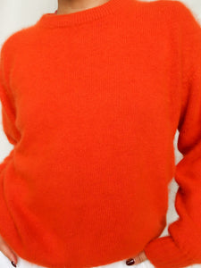 "Tangerine" Angora knit
