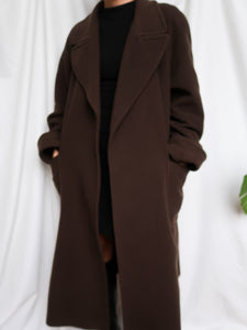 "Hot chocolate" vintage coat
