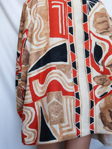 "Dakar" printed blazer