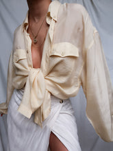 Load image into Gallery viewer, &quot;Luna&quot; silk shirt
