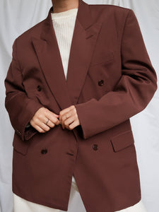 DESTOCK  brown blazer