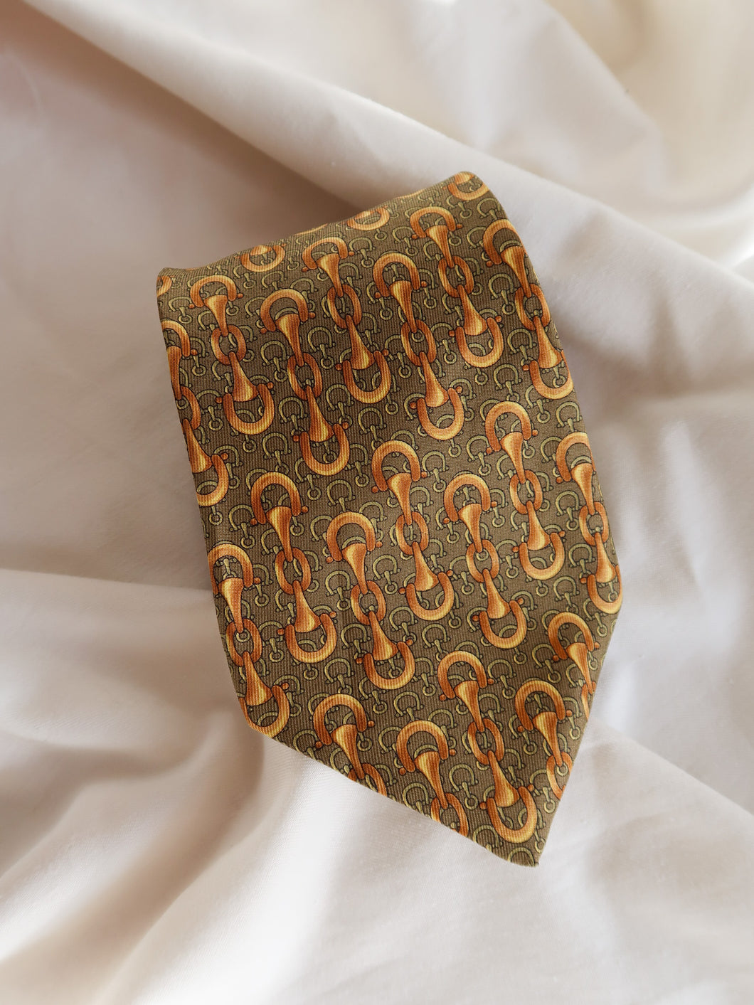 CELINE silk tie