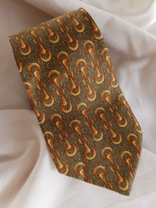 CELINE silk tie