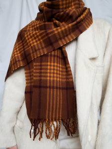 CAMEL lambswool scarf