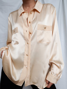 "Gabriel" satin shirt