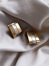 Load image into Gallery viewer, &quot;Tank&quot; clip on earrings
