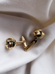 "Noeud" cufflinks