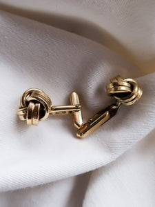 "Noeud" cufflinks