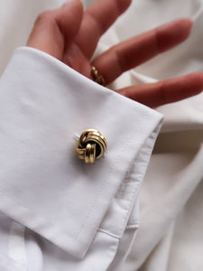 "Noeud" cufflinks