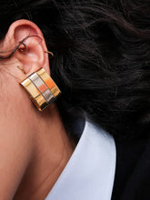 Load image into Gallery viewer, &quot;Tank&quot; clip on earrings
