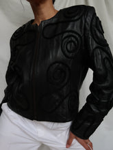 Load image into Gallery viewer, "Arabesque" leather jacket
