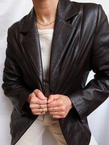 "Chiara" leather jacket