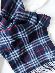 Vintage BURBERRY wool scarf