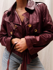 "Adamo" leather jacket