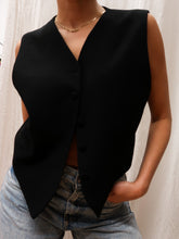 Load image into Gallery viewer, &quot;Lilia&quot; tailored vest
