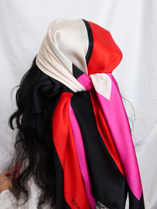 TORRENTE silk scarf