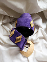 Load image into Gallery viewer, HERVE MASSON suede leather belt
