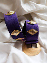 Load image into Gallery viewer, HERVE MASSON suede leather belt

