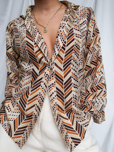 Vintage LANVIN silk blouse